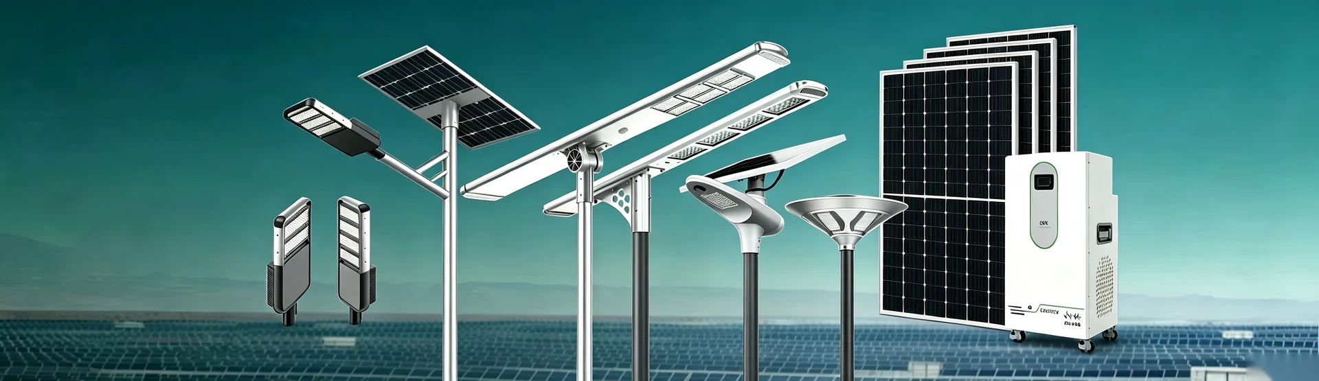 Solar street lighting project