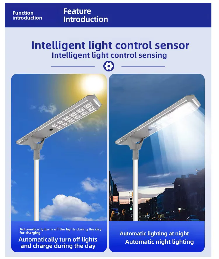 Intelligent day and night light control