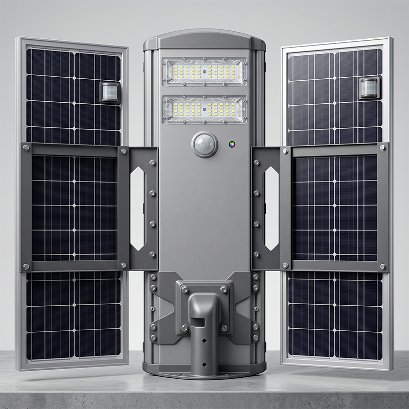 WIL-YTKJZ 100–250W aluminum profile solar street light