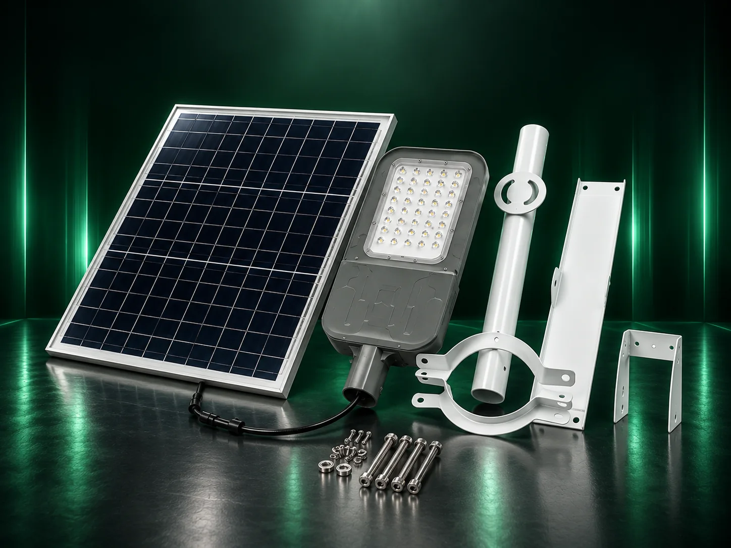 Project solar street lights